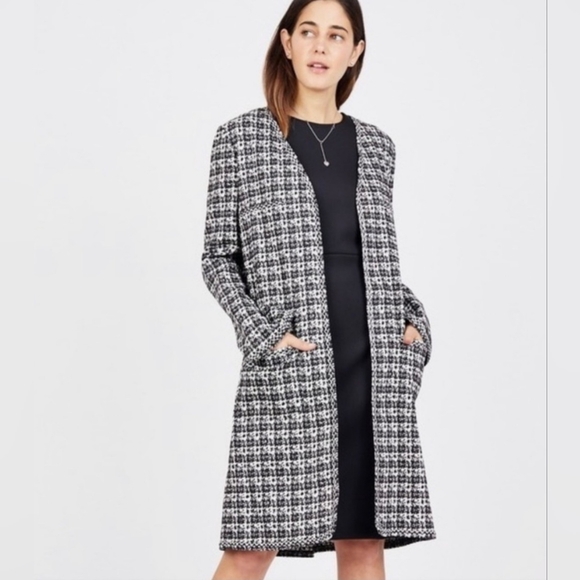 NWT Max Studio duster length blazer, XL, work, evening, pockets - Picture 1 of 7